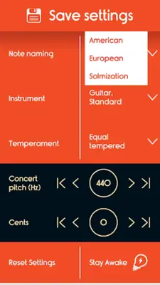 Master Guitar Tuner android App screenshot 2